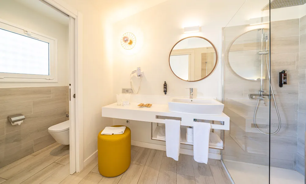 baño apartamento empathy relaxia los girasoles