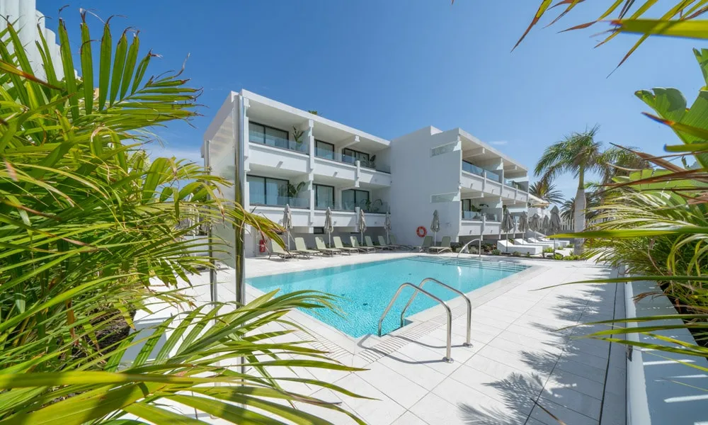 palmeras piscina Relaxia Relaxia Beverly Suites