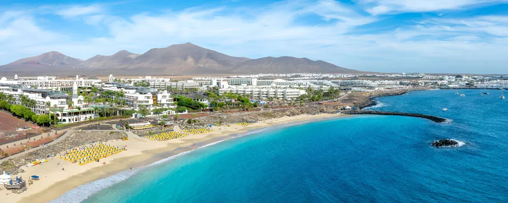 Blick auf Playa Blanca Lanzarote