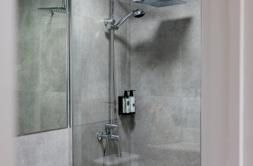 Relaxia Style Bungalow Dusche Duschbereich im Relaxia Style Bungalow