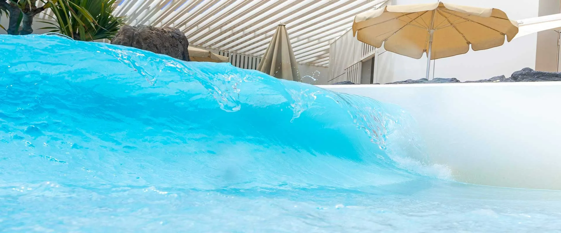 woman in the pool relaxia hotels and resorts