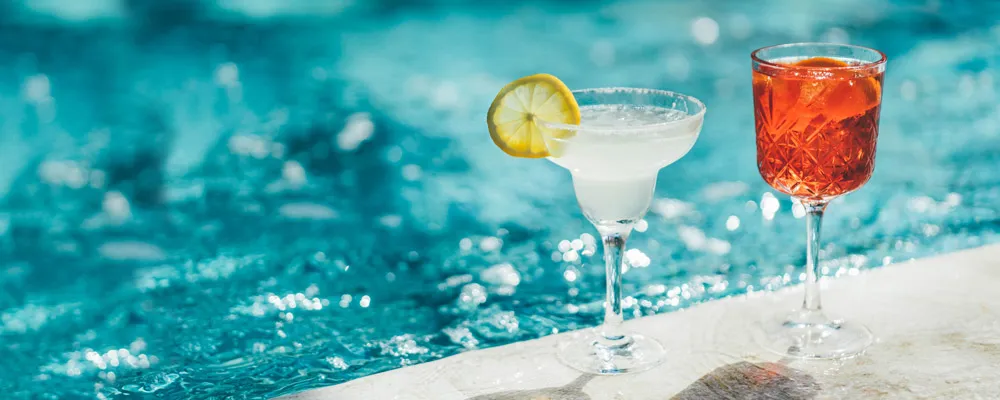 pool cocktails relaxia hotels resort