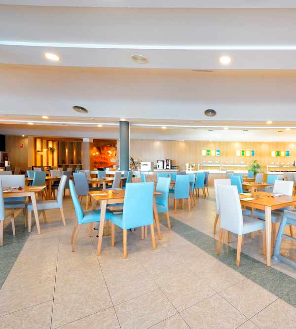 instalaciones restaurante buffet relaxia hotels